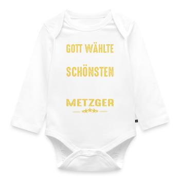 Metzger - Metzger - Baby Bio-Langarm-Body - Weiß - Vorne