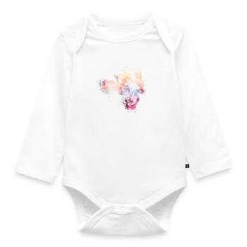 Le sport automobile - Body Bébé bio manches longues - blanc - Devant
