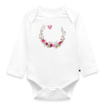Beste Lehrerin Pädagogin Lehrkraft der Welt Frauen - Baby Bio-Langarm-Body - Weiß - Vorne