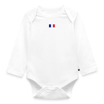 Saint Tropez Club Sea Adventure - Baby Bio-Langarm-Body - Weiß - Vorne