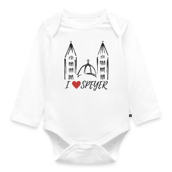 J’adore Speyer, Speyer, Speyer Dom, cadeau - Body Bébé bio manches longues - blanc - Devant
