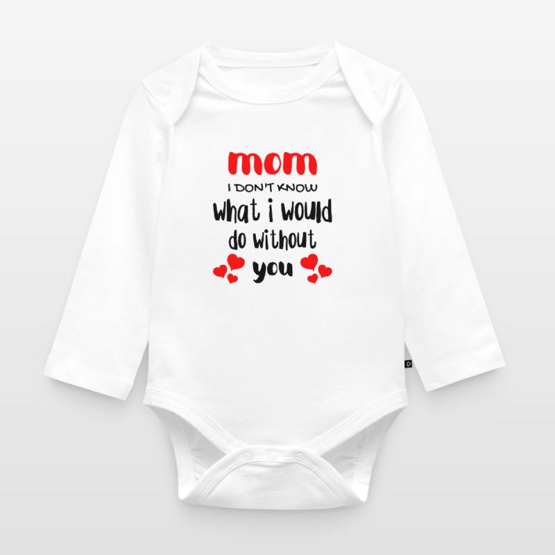 Muttertag, Muttertag, Muttertag, Muttertag Baby Bio-Langarm-Body
