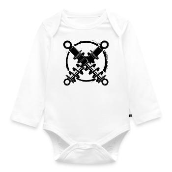 Atelier - Tournevis Tournevis Amateur - Body Bébé bio manches longues - blanc - Devant