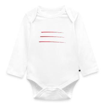 Ich bin Anästhesist Beruf Fehler Buchstabieren - Baby Bio-Langarm-Body - Weiß - Vorne