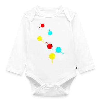 Pan kitchen - Organic Longsleeve Baby Bodysuit - white - Front