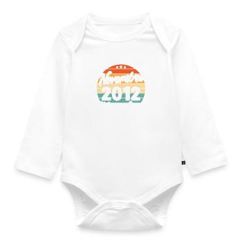 Cadeau Les légendes sont nées en Novembre 2012 - Body Bébé bio manches longues - blanc - Devant