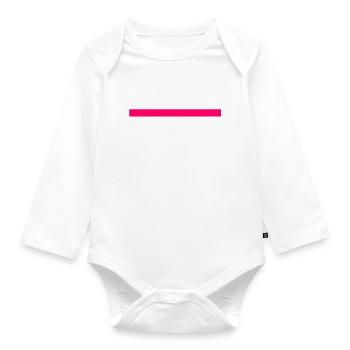 Team jesus - Baby Bio-Langarm-Body - Weiß - Vorne