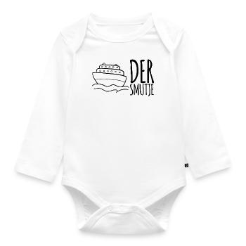 The Smutje - Organic Longsleeve Baby Bodysuit - white - Front