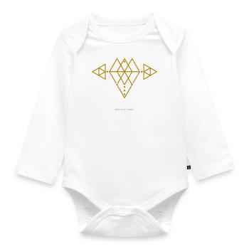 tata.b.tate - Baby Bio-Langarm-Body - Weiß - Vorne