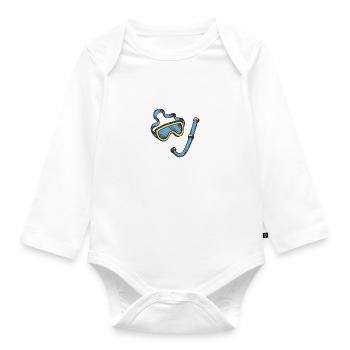 J'peux pas j'ai plongée - Body Bébé bio manches longues - blanc - Devant