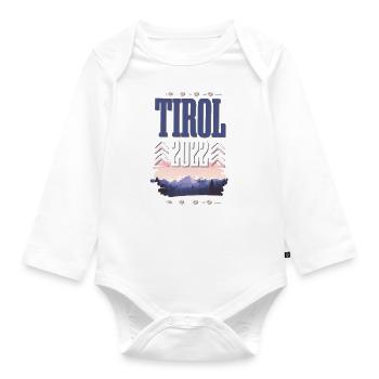 Tyrol 2022 - Organic Longsleeve Baby Bodysuit - white - Front
