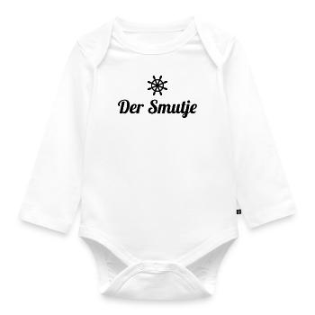 The Smutje - Cook Sailing Motivation Team - Organic Longsleeve Baby Bodysuit - white - Front