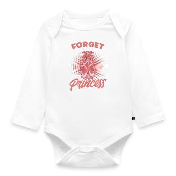 Ballerina Ballet Girl Ballet Dancer - Organic Longsleeve Baby Bodysuit - white - Front