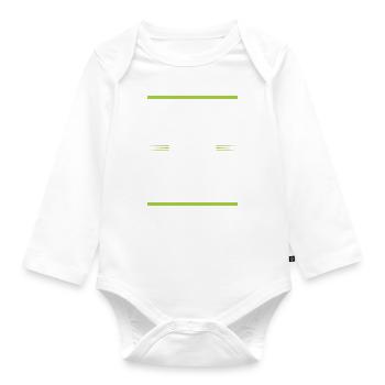 Vegan Crew - Organic Longsleeve Baby Bodysuit - white - Front