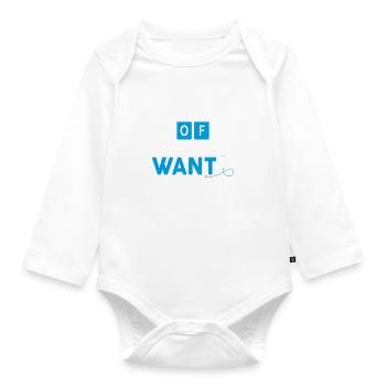 Quart 4 de 4 Drôle de technicien d’urgence - Body Bébé bio manches longues - blanc - Devant