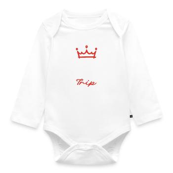 Mother Daughter Trip Mom Daughter Travel Matching - Organic Longsleeve Baby Bodysuit - white - Front