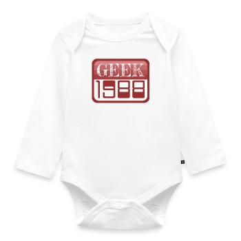 1988 - Baby Bio-Langarm-Body - Weiß - Vorne