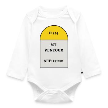 Mont Ventoux - Body Bébé bio manches longues - blanc - Devant