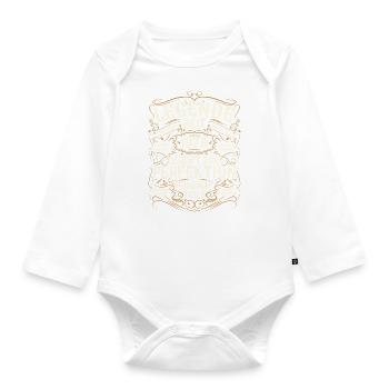 Legende 1979 Geburtstag legendär seit 1979 - Baby Bio-Langarm-Body - Weiß - Vorne