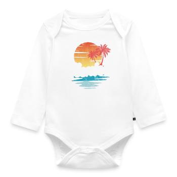 Mexique - Body Bébé bio manches longues - blanc - Devant
