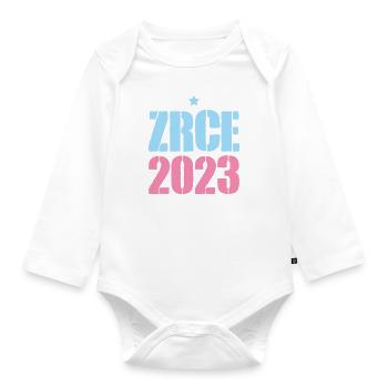 Zrce 2023 - Organic Longsleeve Baby Bodysuit - white - Front