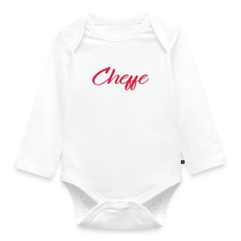 Je suis un cheffe qui déchire - Body Bébé bio manches longues - blanc - Devant
