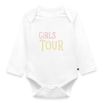 Barcelona Girls Tour - Body Bébé bio manches longues - blanc - Devant