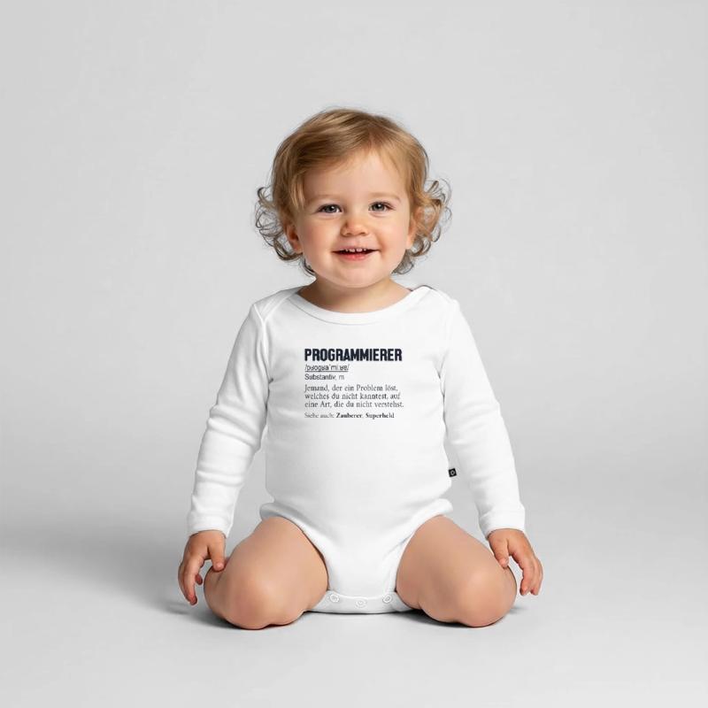 Baby Bio-Langarm-Body