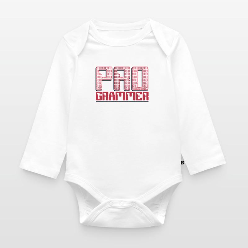 Programmer Developer Softwareentwickler Coder Baby Bio-Langarm-Body