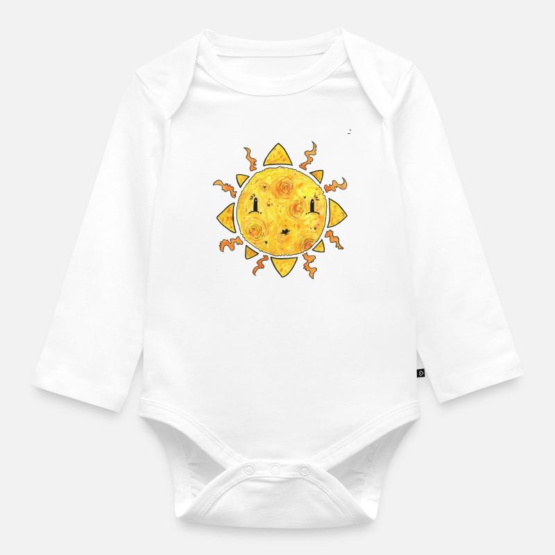Suun - Body Bébé bio manches longues - blanc