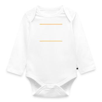 Dosukoi!! - Baby Bio-Langarm-Body - Weiß - Vorne