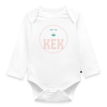 Kek1 - Body Bébé bio manches longues - blanc - Devant