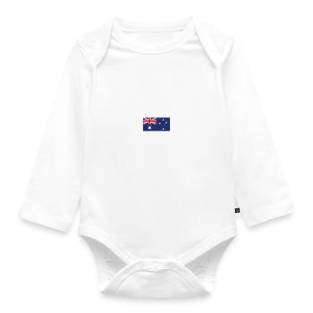 Gold Coast - Baby Bio-Langarm-Body - Weiß - Vorne