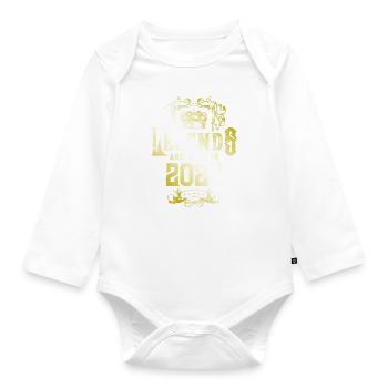 Anniversaire des légendes 2024 - Body Bébé bio manches longues - blanc - Devant