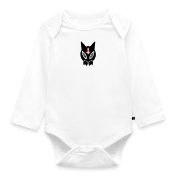 Spidekuroeil - Organic Longsleeve Baby Bodysuit - white - Front