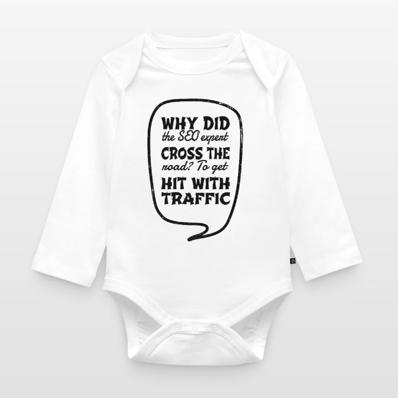 Fullstack Developer Informatics Computer Organic Longsleeve Baby Bodysuit