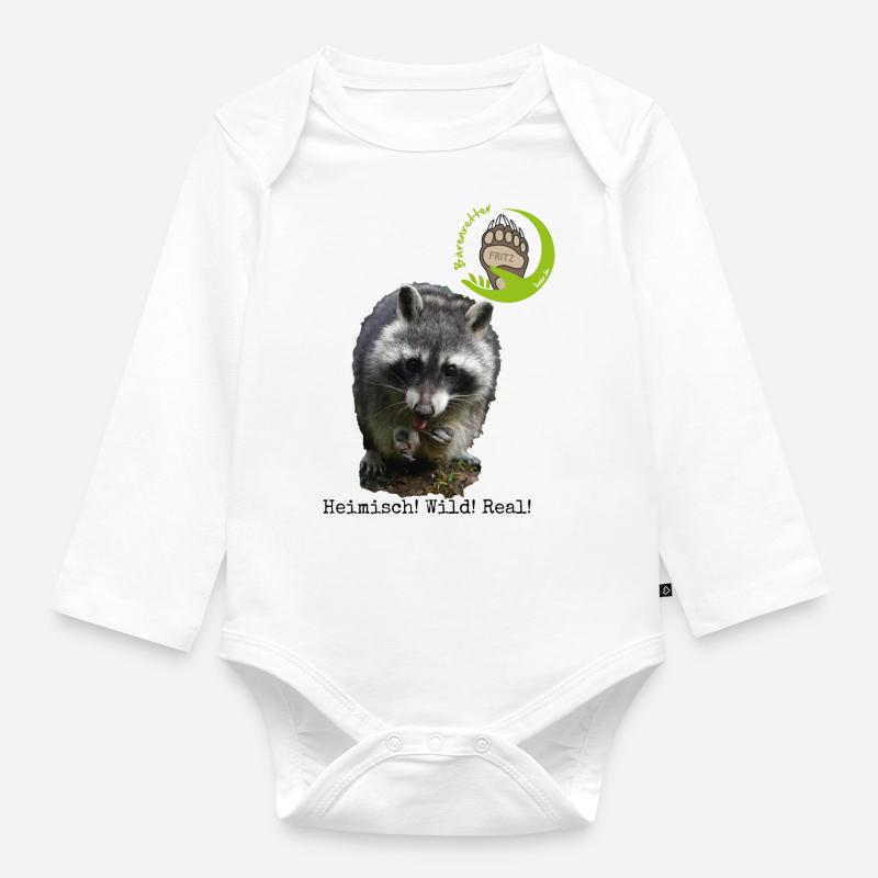 Fritz HWR - Baby Bio-Langarm-Body - Weiß