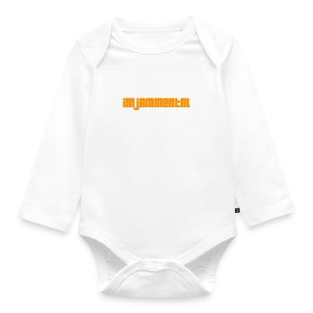 im tiefsten Jammertal - Baby Bio-Langarm-Body - Weiß - Vorne