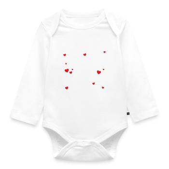 Dieser Mann ist bereits von einer fantastischen Frau Vergeben - Baby Bio-Langarm-Body - Weiß - Vorne