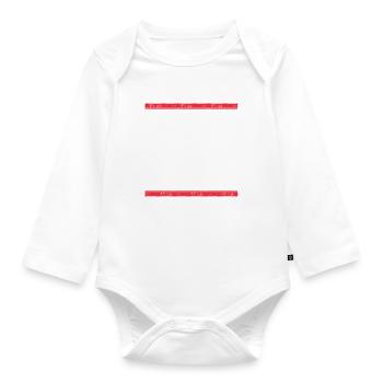 Jours fériés Italie 2024 - Body Bébé bio manches longues - blanc - Devant