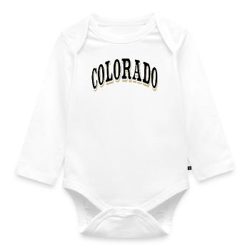 Colorado - Body Bébé bio manches longues - blanc - Devant