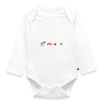 Suriname Geschenkidee Urlaub Therapie lustig - Baby Bio-Langarm-Body - Weiß - Vorne