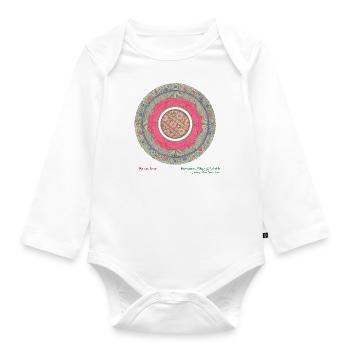 Be in love - Body Bébé bio manches longues - blanc - Devant