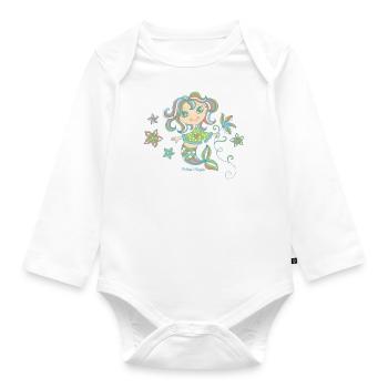 Petite Sirène - Body Bébé bio manches longues - blanc - Devant
