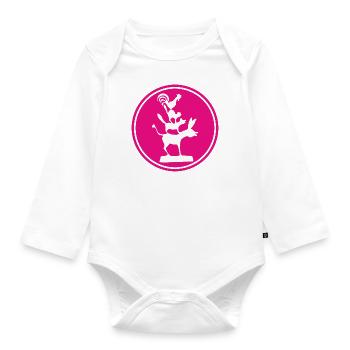 Bremer Stadtmusikanten - Bremen - Baby Bio-Langarm-Body - Weiß - Vorne