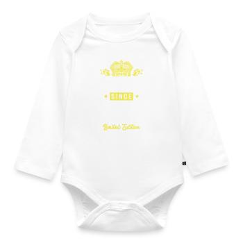 1982 Limited Edition - Organic Longsleeve Baby Bodysuit - white - Front