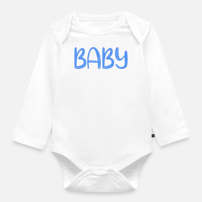 Bébé 2025 - Body Bébé bio manches longues - blanc