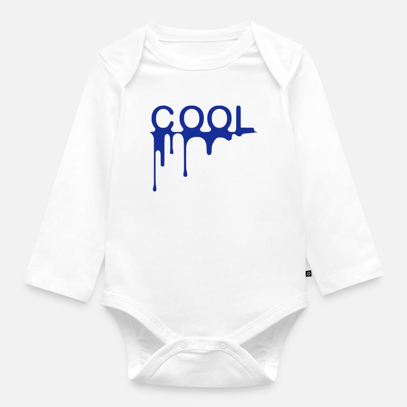 Cool - Body Bébé bio manches longues - blanc