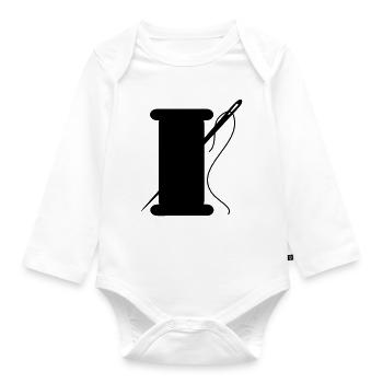 schneider garn nadel - Baby Bio-Langarm-Body - Weiß - Vorne