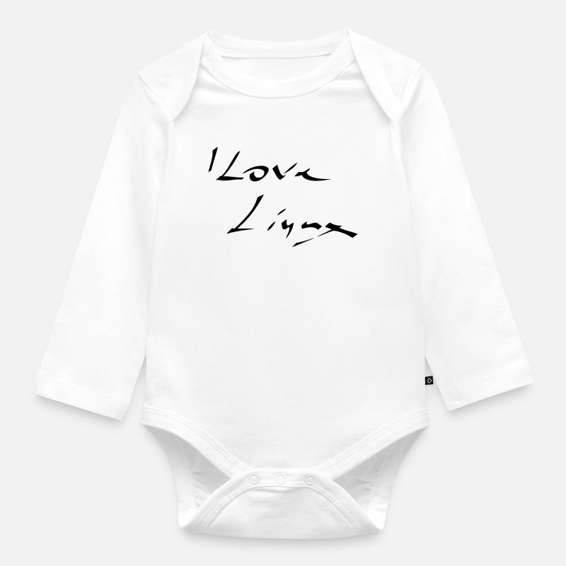 Linux, Software, programmieren - Baby Bio-Langarm-Body - Weiß